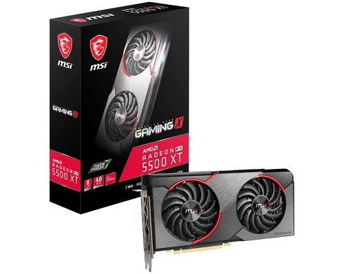 MSI GAMING X Radeon RX 5500 XT 8G